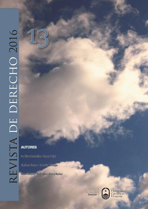 					Ver Núm. 13 (2016): Revista de Derecho
				