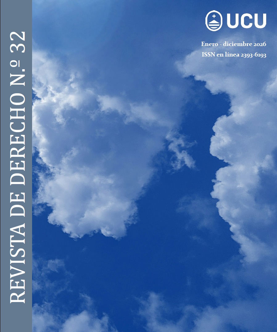 					Ver Núm. 32 (2026): Revista de Derecho
				