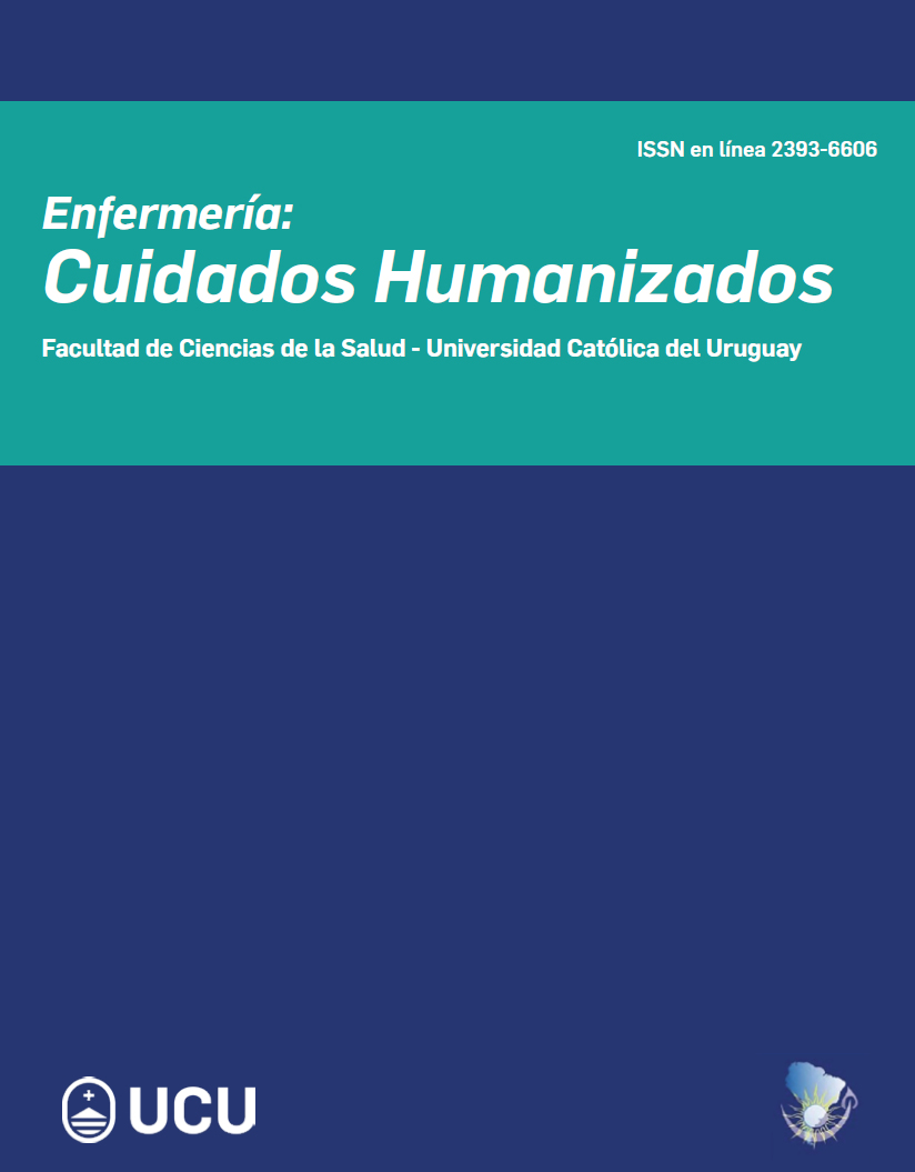 					Ver Vol. 15 Núm. 1 (2026): Enfermería: Cuidados Humanizados
				